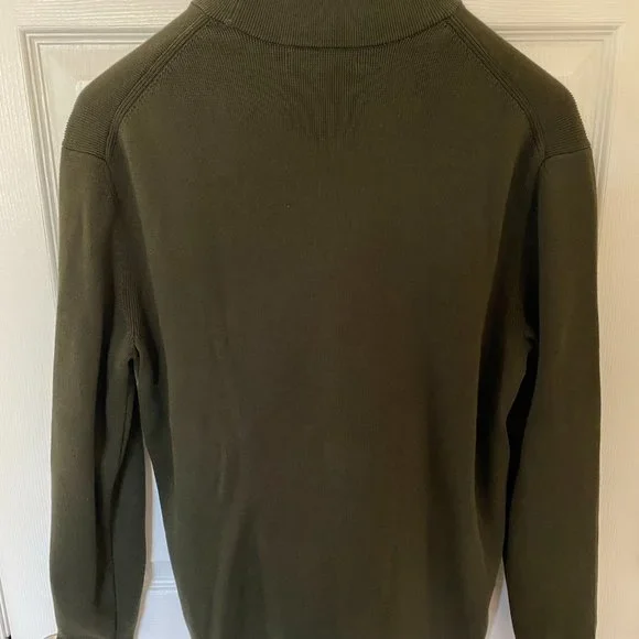 Banana Republic 100% Supima Cotton Mock-Neck Sweater
